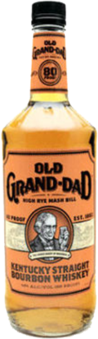 Old Grand Dad - Old Grand Dad Kentucky Straight Bourbon Whiskey - 750 (500x500), Png Download