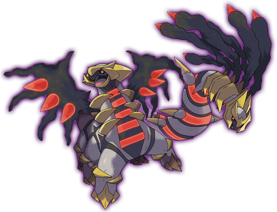 481kib, 954x721, Giratina - Giratina Altered Form Vs Origin Form (954x721), Png Download