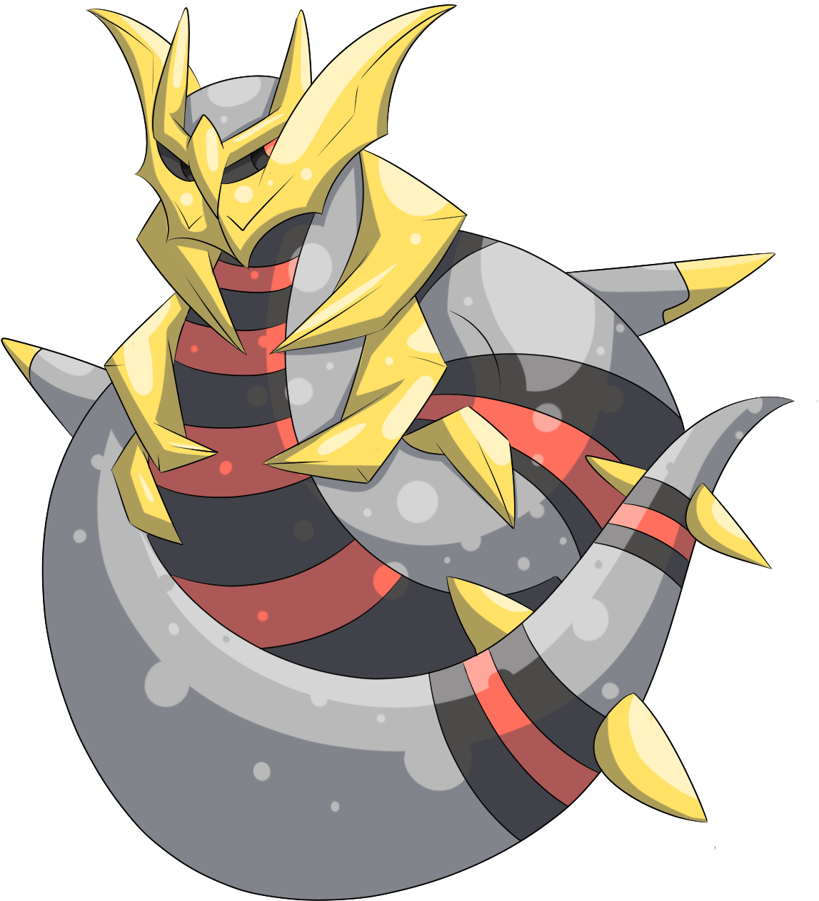 Pokedexxy 2016 Day - Giratina (1300x1500), Png Download