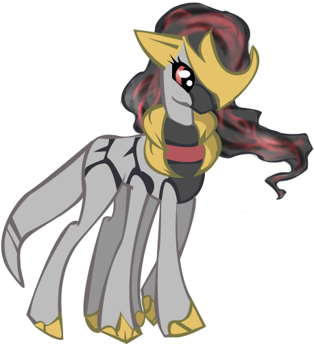 Flautist-kloa, Giratina, Pokémon, Ponified, Safe, Solo - Giratina (500x640), Png Download
