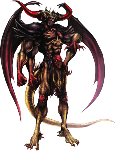 Chaos Vs Giratina (pokemon) - Final Fantasy Dissidia Concept (400x526), Png Download