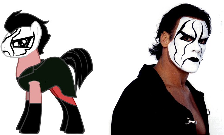 Kuren247, Comparison, Human, Impact Wrestling, Photo, - Wcw Sting (800x462), Png Download
