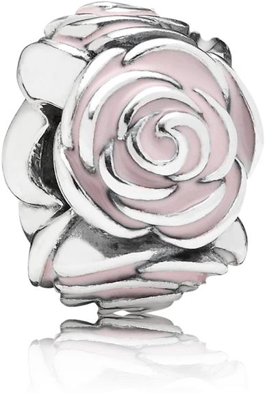 £35 - Pink Rose Pandora Charm (1000x1000), Png Download