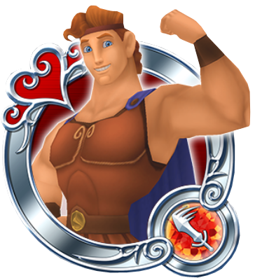 Hercules A - Kingdom Hearts Hercules Medal (430x440), Png Download