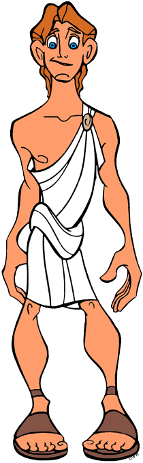 Hercules Download Png Image - Young Hercules Disney Movie (210x676), Png Download