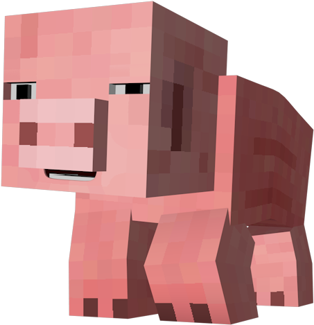 Minecraft Pig Png - Minecraft Animated Pig Png (800x600), Png Download