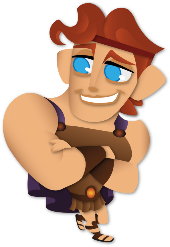 Heracles Chibi Megara Illustration Hercules - Hercules Chibi (900x900), Png Download