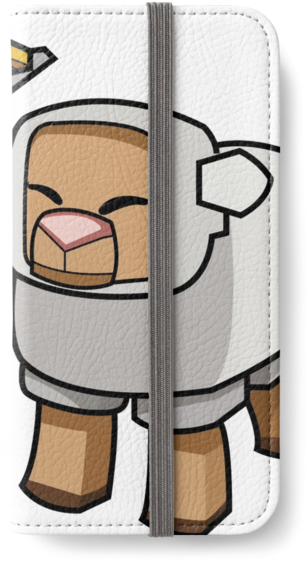 Minecraft Chicken, Minecraft Pig, And Minecraft Sheep - Oveja Animada De Minecraft (500x761), Png Download