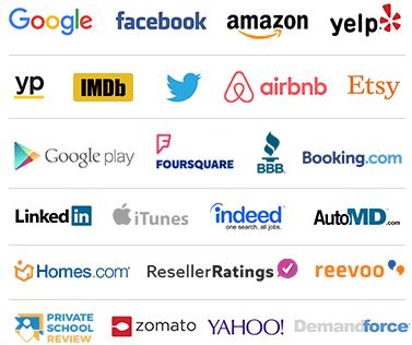 Managed Your Online Reviews On Over 100 Review Sites - Online Review Sites (390x344), Png Download
