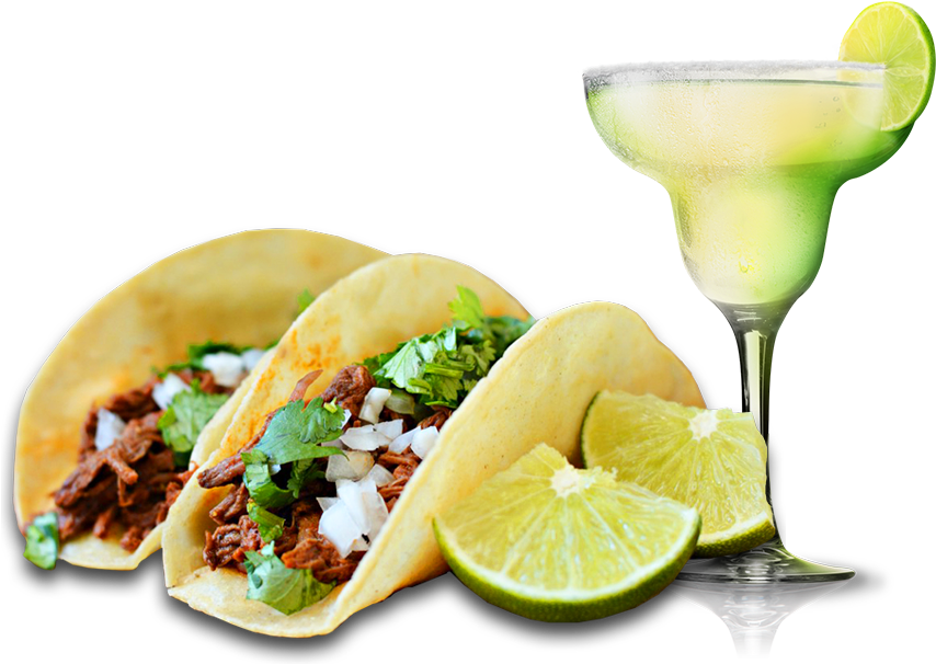 Tacos & Margaritas At El Rey Camarillo - Tacos Al Pastor Png (974x647), Png Download