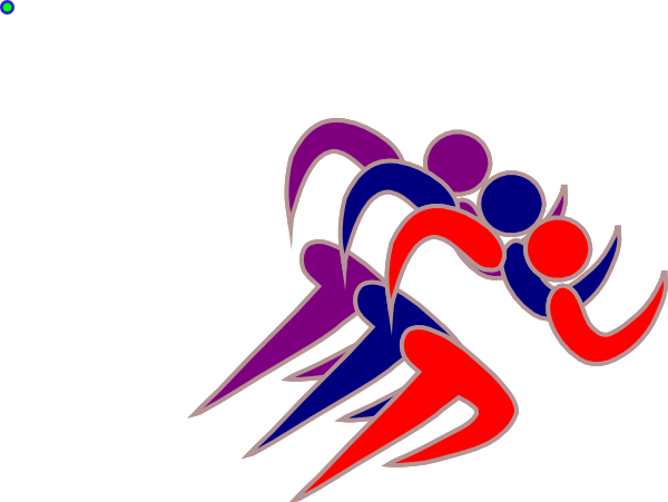 Banner Free Library Runners Clip Art At Clker Com Vector - Clip Art Runner (600x451), Png Download