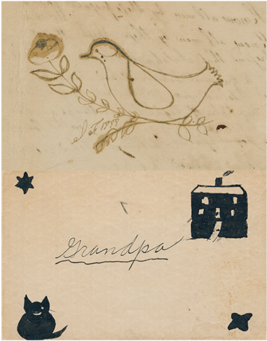 Dove Doodle / Grandpa - Instagram (500x500), Png Download