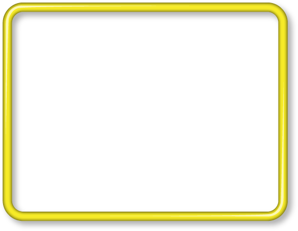 Yellow Frame Png (584x453), Png Download