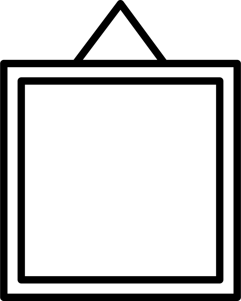 Png File - Frame Outline (786x980), Png Download