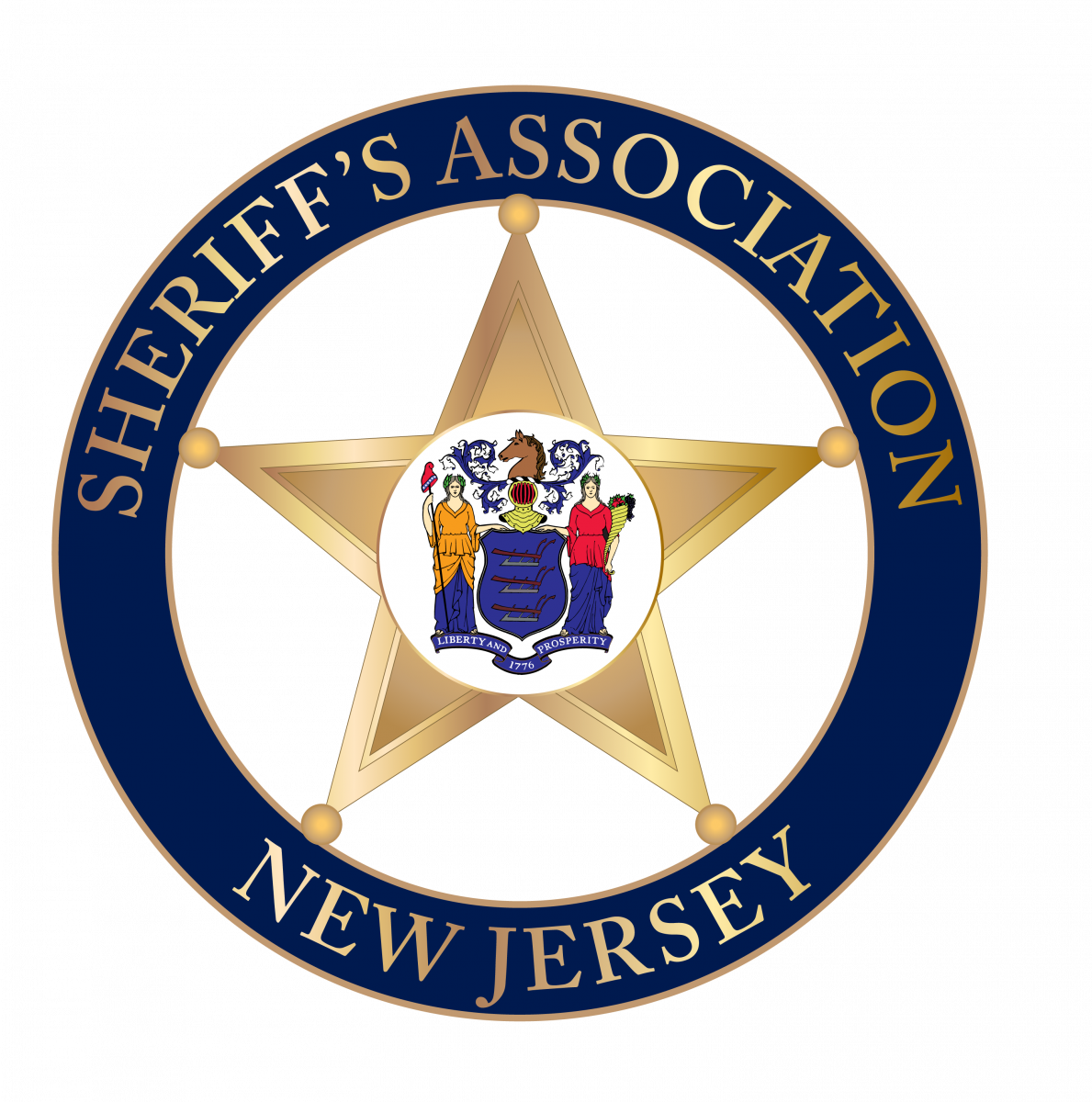 Nj Sheriffs Association (1189x1200), Png Download