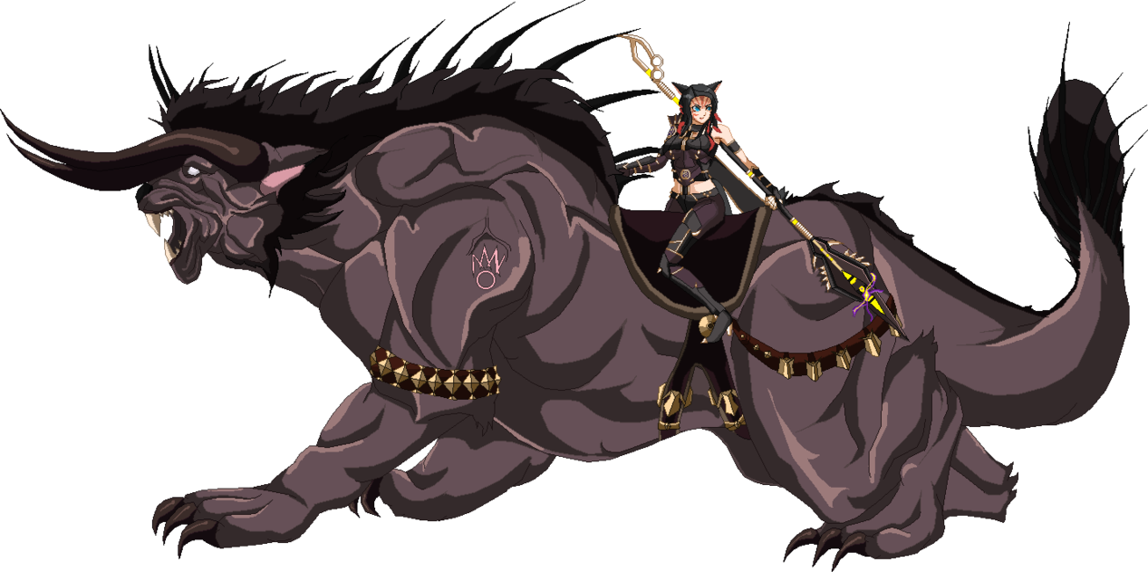 Dragoon Nikita Kane Rider - Behemoth Rpg (1267x631), Png Download