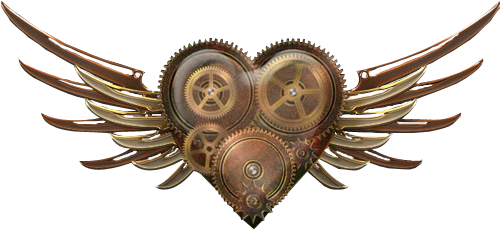 Tubes Png Steampunk - Tubes Steampunk (500x332), Png Download