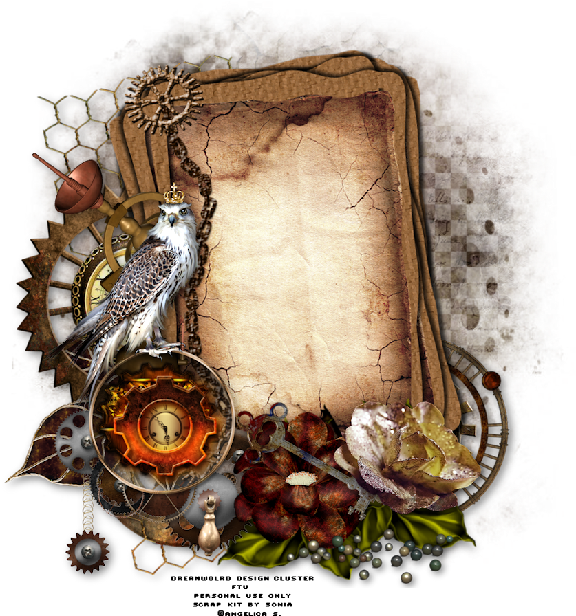 Ftu Cluster Steampunk - Egg Decorating (950x950), Png Download