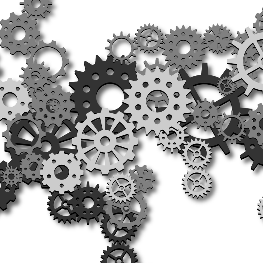 Stencil Steampunk Clipart Steampunk Stencil - Steampunk Gear Stencil (900x900), Png Download