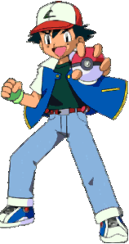 Ash Ketchum Os - Pokemon Ash Ketchum Cosplay Costume (256x483), Png Download