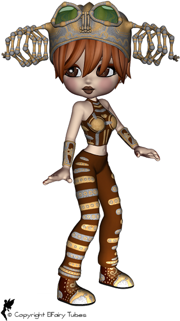 Elfairy Pics & Posers - Cartoon (363x640), Png Download