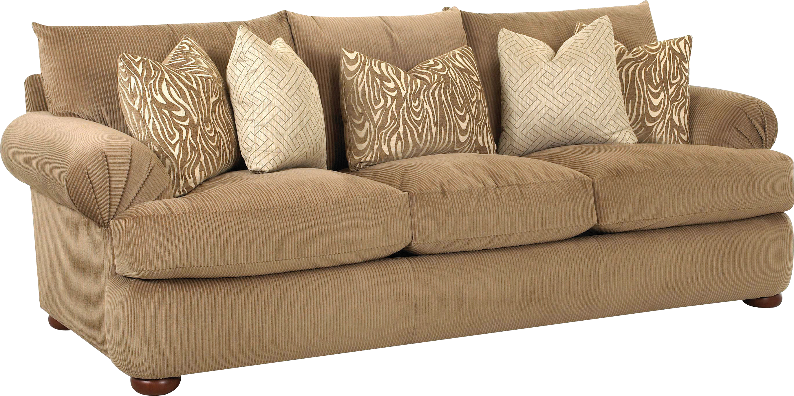 Couch With Transparent Background (2742x1366), Png Download