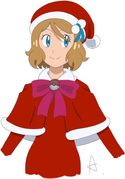 Happy Holidays With Serena - Cartoon (500x663), Png Download