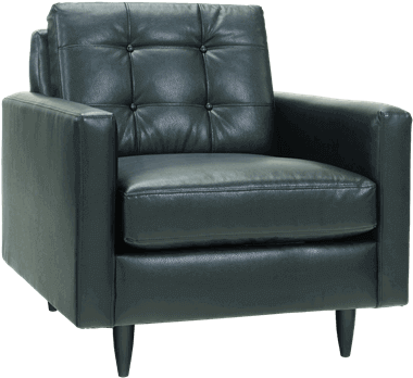 Ford Black Chair - Chair (648x432), Png Download