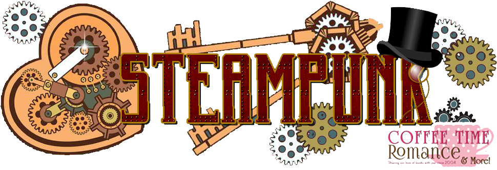 Steampunk At Coffee Time Romance & More - Illustration (980x343), Png Download