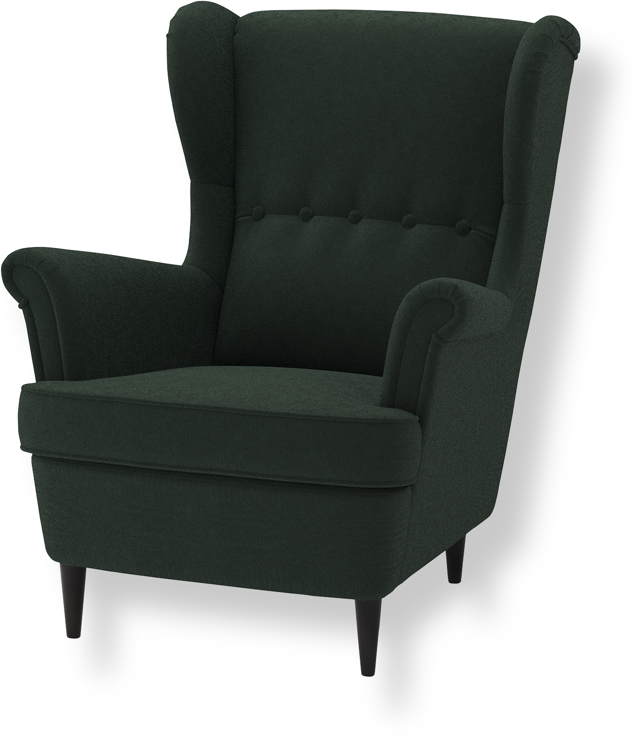 Strandmon Wing Chair - Wing Chair (3543x3543), Png Download