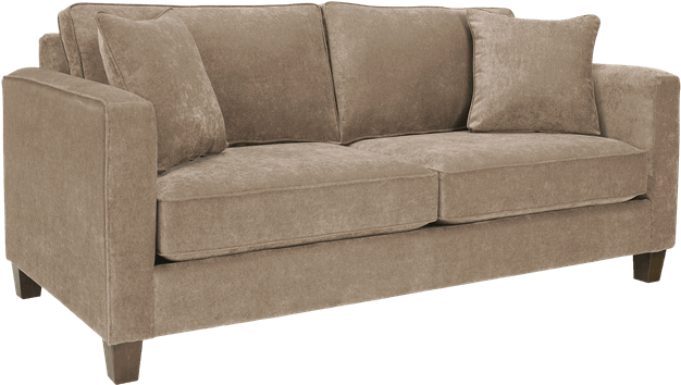 Bennet Truffle Sofa - Bank Vinny (648x432), Png Download