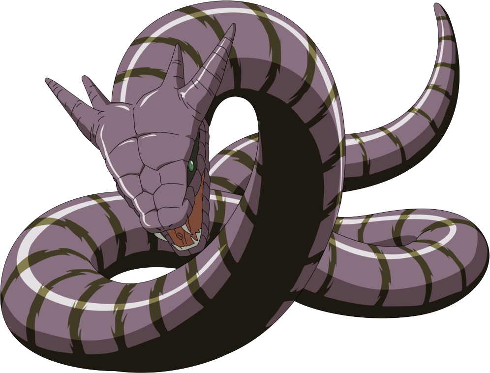 Transparent Snake Orochimaru - Manda Naruto (996x758), Png Download