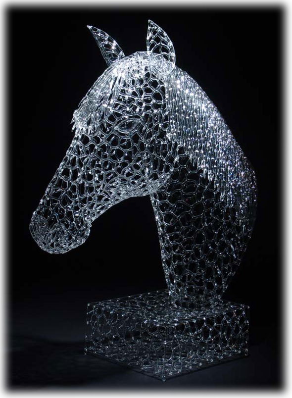 Nazar Boncuğu Sadece Cam Sanatıdır - Sculpture En Verre (590x804), Png Download
