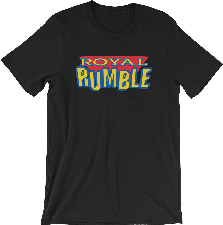 Royal Rumble Classic Logo Unisex T-shirt - Tai Hao Le Shirt (1000x1000), Png Download