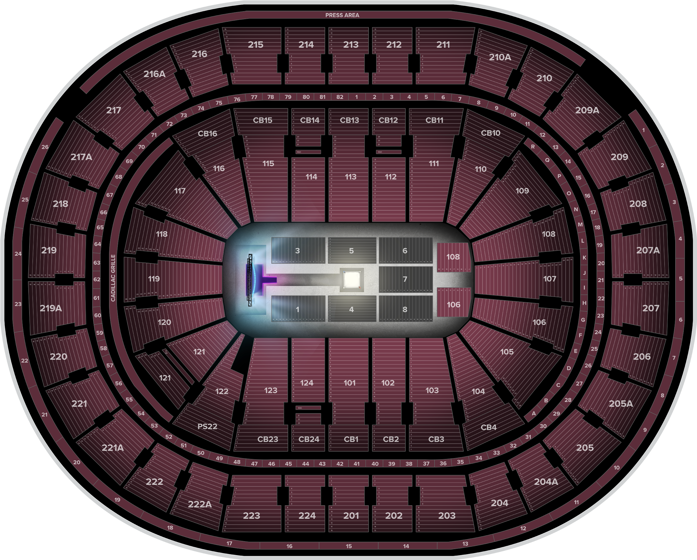 Royal Rumble At Wells Fargo Center Jan - Philadelphia (2560x1936), Png Download