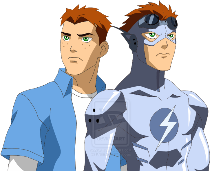 Justicia Joven Fondo De Pantalla Entitled Wally West/ - De Young Justice Flash (900x600), Png Download