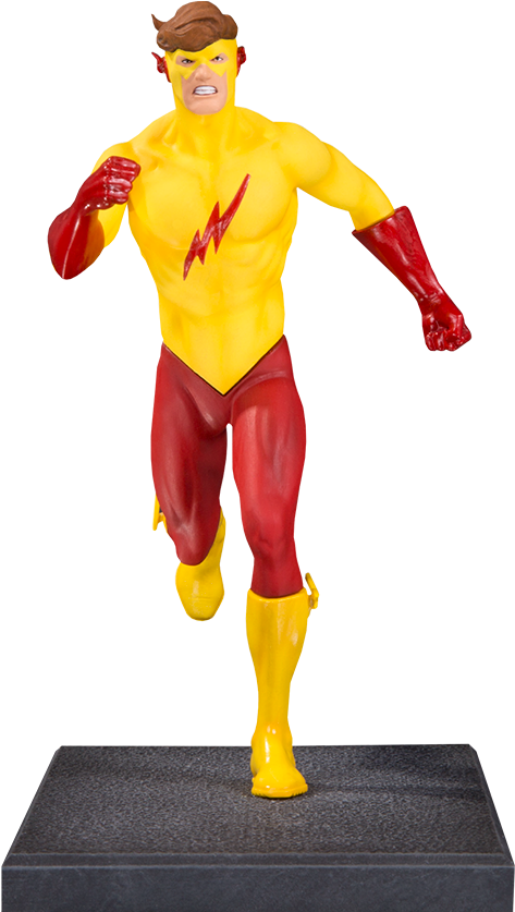 Dc Comics Statue Kid Flash - Dc Collectibles Kid Flash (480x836), Png Download
