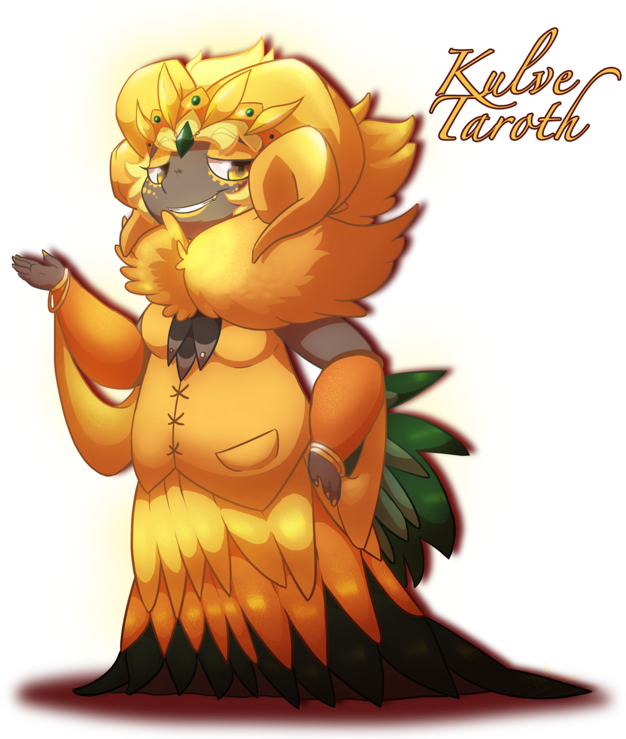 Just A Little Gecko - Monster Hunter Kulve Taroth (1280x1484), Png Download