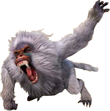 Monster Hunter Blango (356x360), Png Download