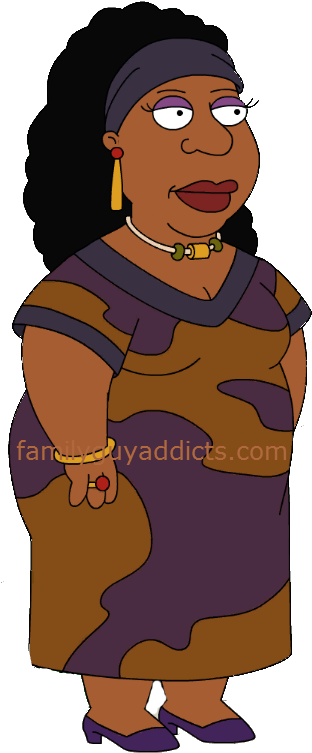 Madame Claude - Sexy Loretta Family Guy (321x766), Png Download