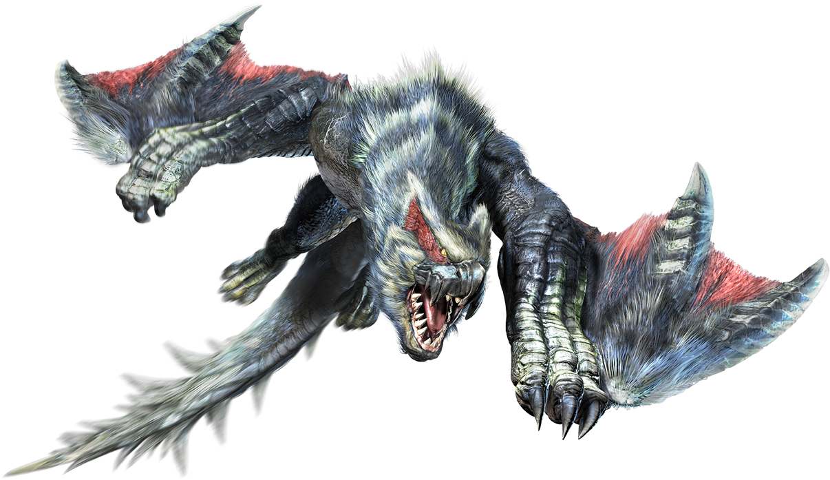 Monster Hunter Silverwind Nargacuga (1280x720), Png Download