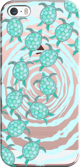 Casetify Iphone Se Classic Snap Case - Watercolor Painting (282x560), Png Download