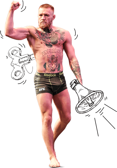 Get A Massive 40/1 On Conor Mcgregor To Beat Floyd - Mcgregor Png (785x602), Png Download