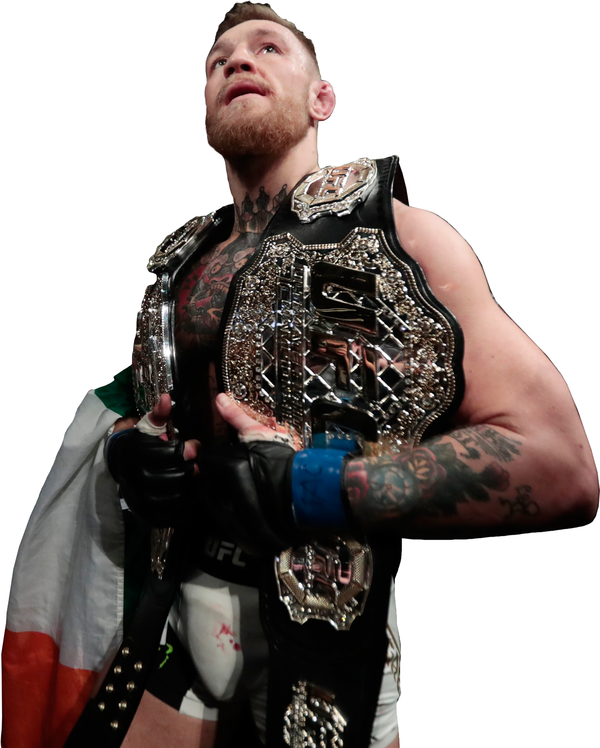 Ap 613051767173 - Conor Mcgregor 2 Titles 2016 (2000x1500), Png Download
