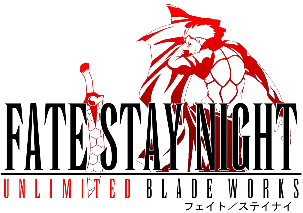 Unlimited Blade Works Png Image Free Download - Unlimited Blade Works Logo (1051x760), Png Download