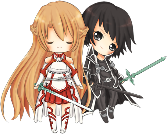 Image Free Download Fan Art - Sword Art Online Asuna Drawing (679x479), Png Download