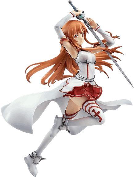 Sword Art Online - Asuna Fig (600x600), Png Download