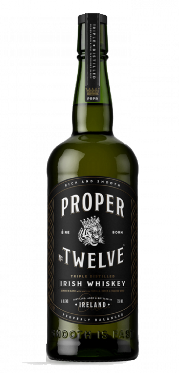 Proper Twelve - Irish Whiskey - Conor Mcgregor - 75cl - Proper Twelve Irish Whiskey (1200x1200), Png Download