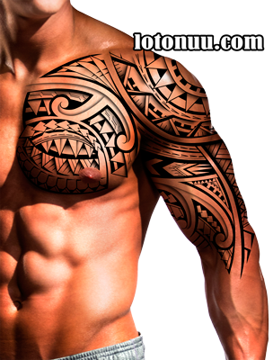 1 Tattoo Samoa - Lotonuu Tattoo Designs (304x400), Png Download