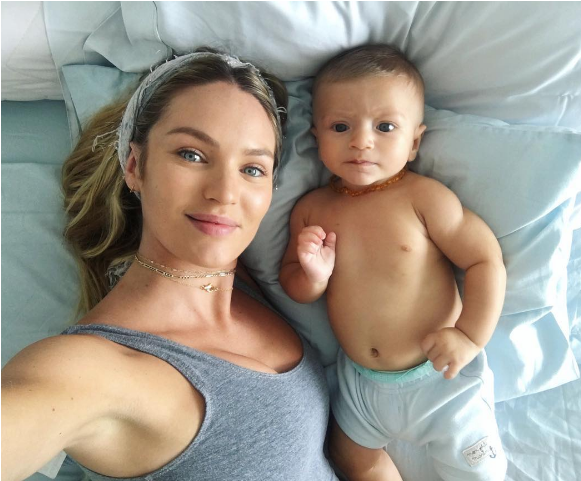 Candice Swanepoel - Candice Swanepoel Son Name (844x480), Png Download